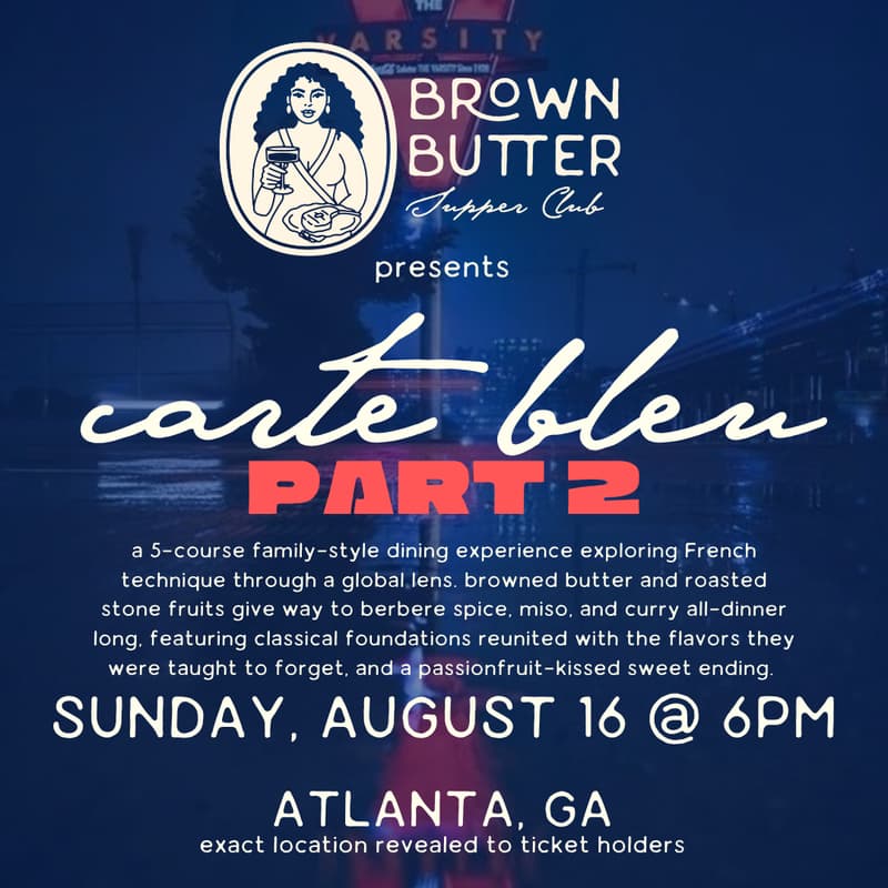 Cover Image for Carte Bleu: August 16 - Atlanta, GA