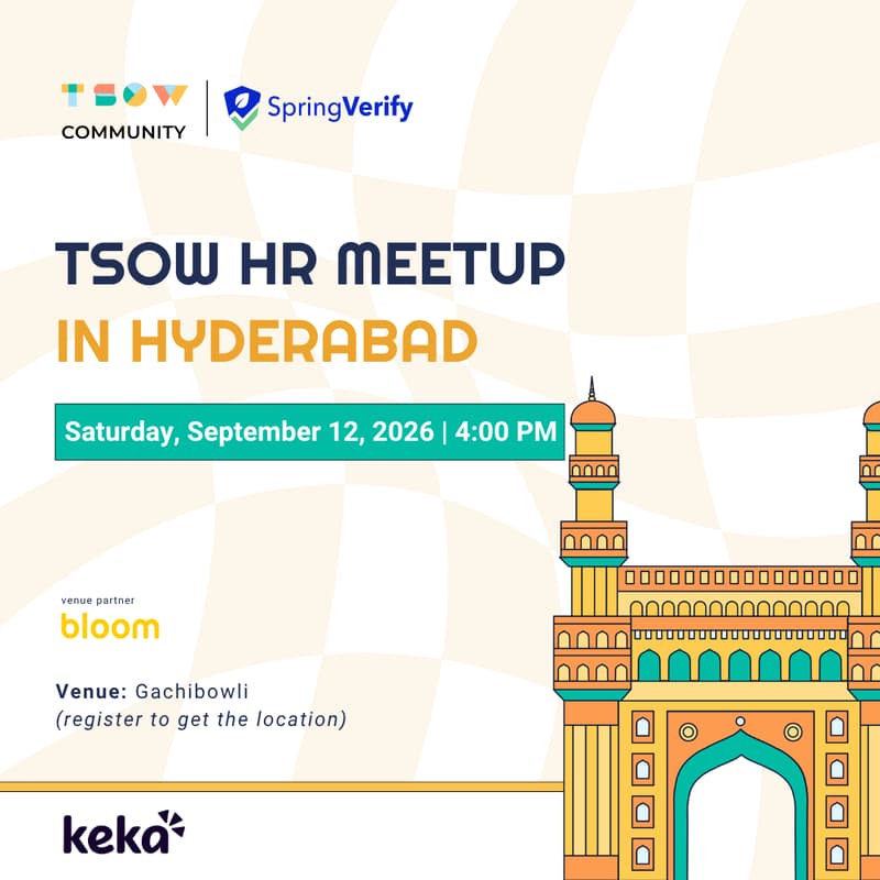 Cover Image for TSOW HR Meetup in Hyderabad
