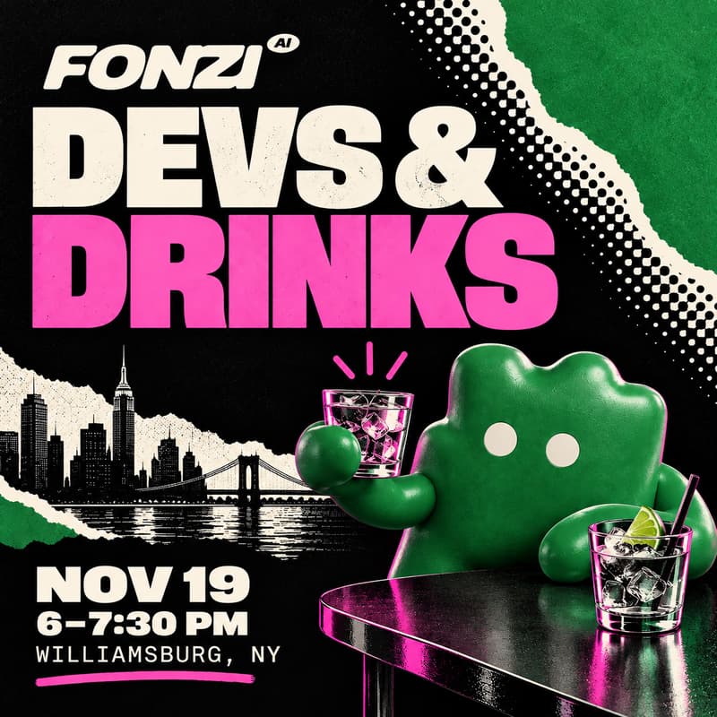 Cover Image for Fonzi's Devs & Drinks