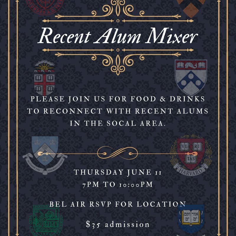 Cover Image for LA Inter-Ivy Mixer 2026 (Yale)
