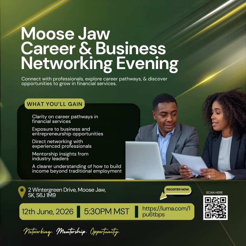 Cover Image for MOOSE JAW CAREER & BUSINESS NETWORKING SUMMIT