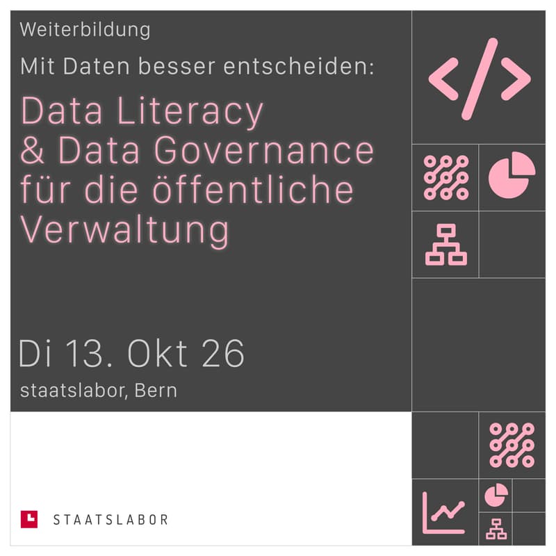 Cover Image for Daten verstehen, besser entscheiden: Praktische Data Literacy & Data Governance für die öffentliche Verwaltung