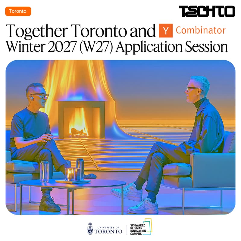 Cover Image for Together Toronto and YC Winter 2027 (W27) Application Session