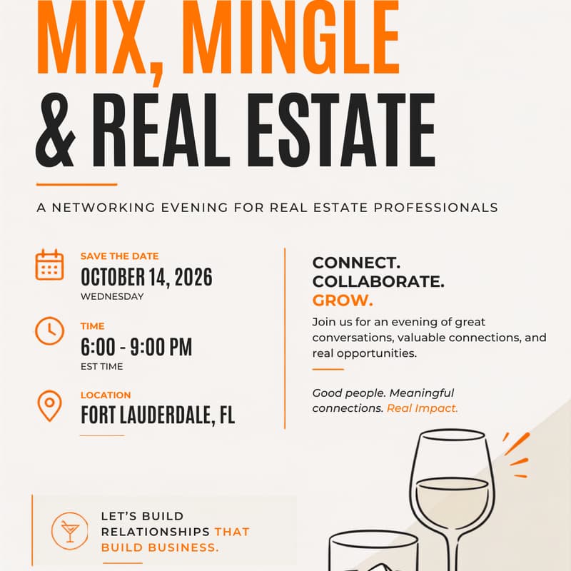Cover Image for Mix, Mingle & Real Estate: Networking Evening