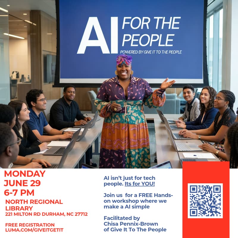 Cover Image for AI for the People: