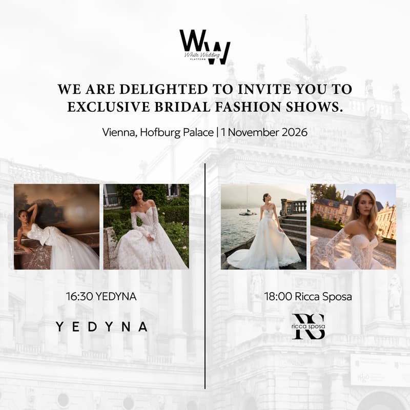 Cover Image for Ricca Sposa × Yedyna fashion shows in Vienna!