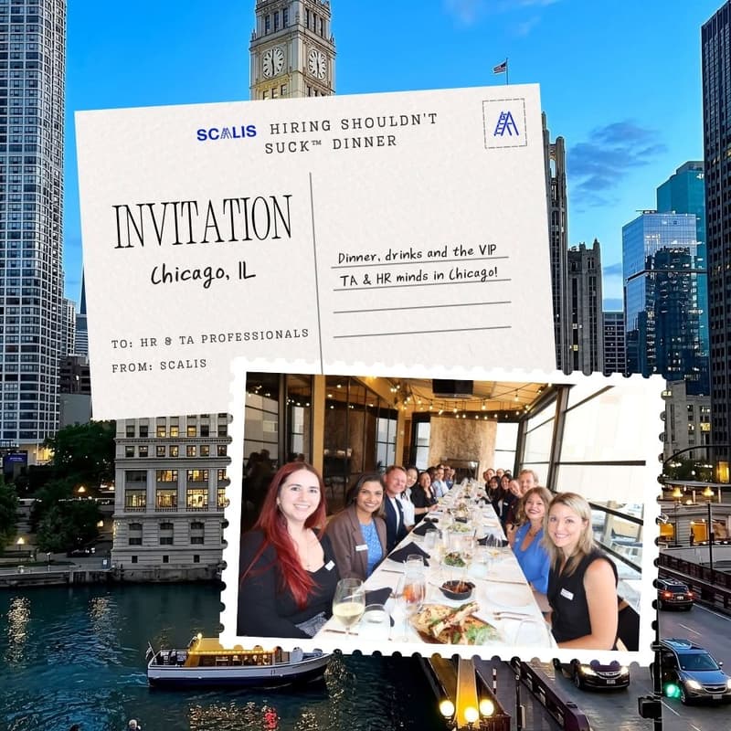 Cover Image for Hiring Shouldn't Suck™ Dinner (Chicago - 12/3/26)