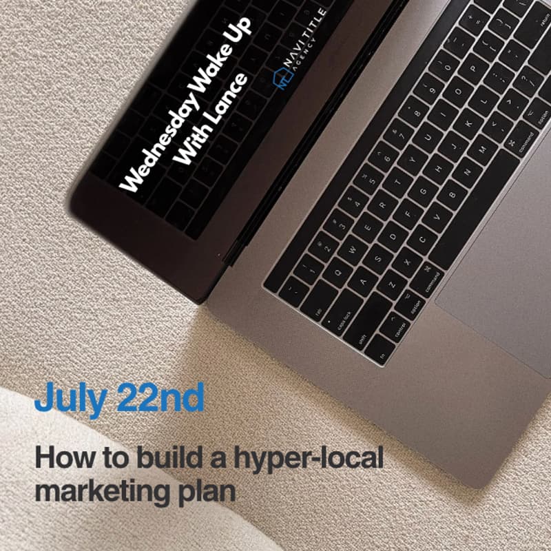 Cover Image for Navi Coaching- 7/22 How to build a hyper-local marketing plan
