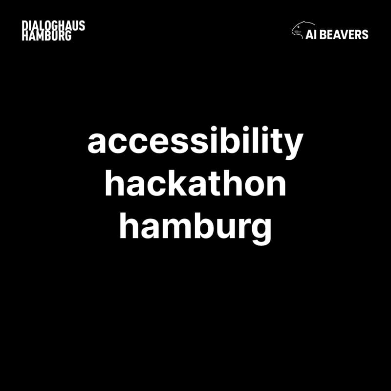 Cover Image for accessibility hackathon hamburg