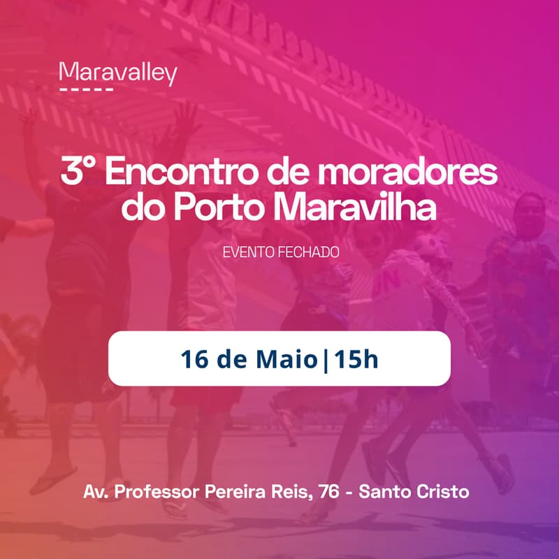 Cover Image for 3° Encontro de moradores do Porto Maravilha