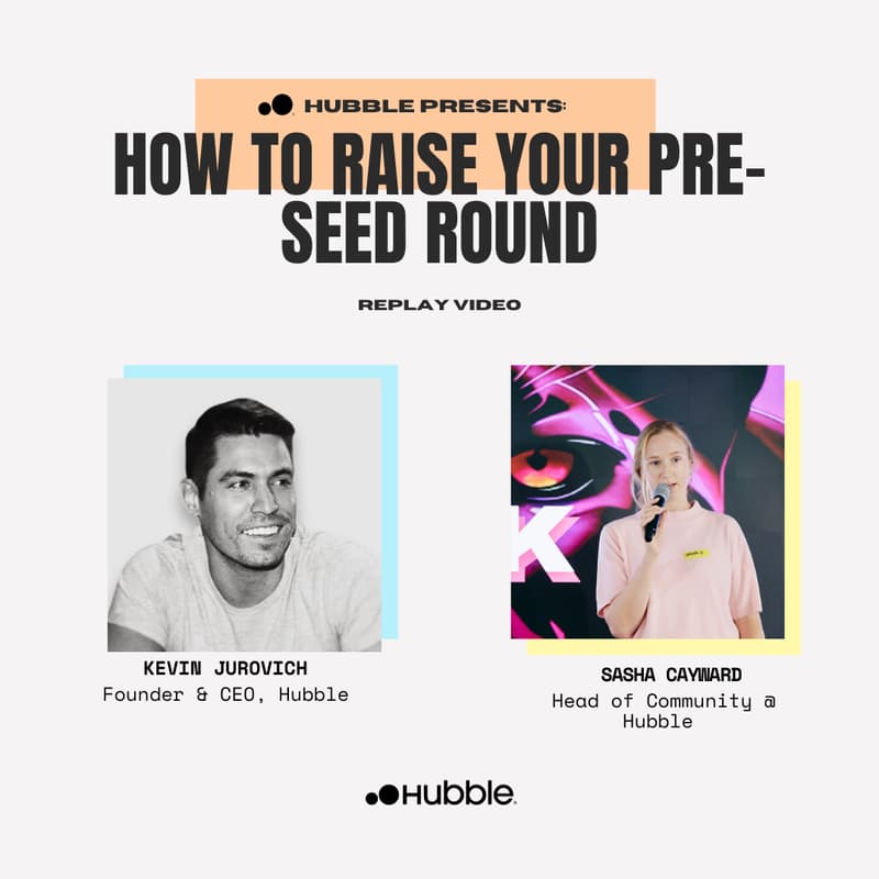 Cover Image for RECORDING: How To Raise Your Pre-seed