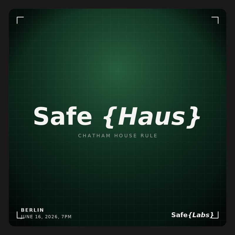 Cover Image for Safe {Haus} - Berlin