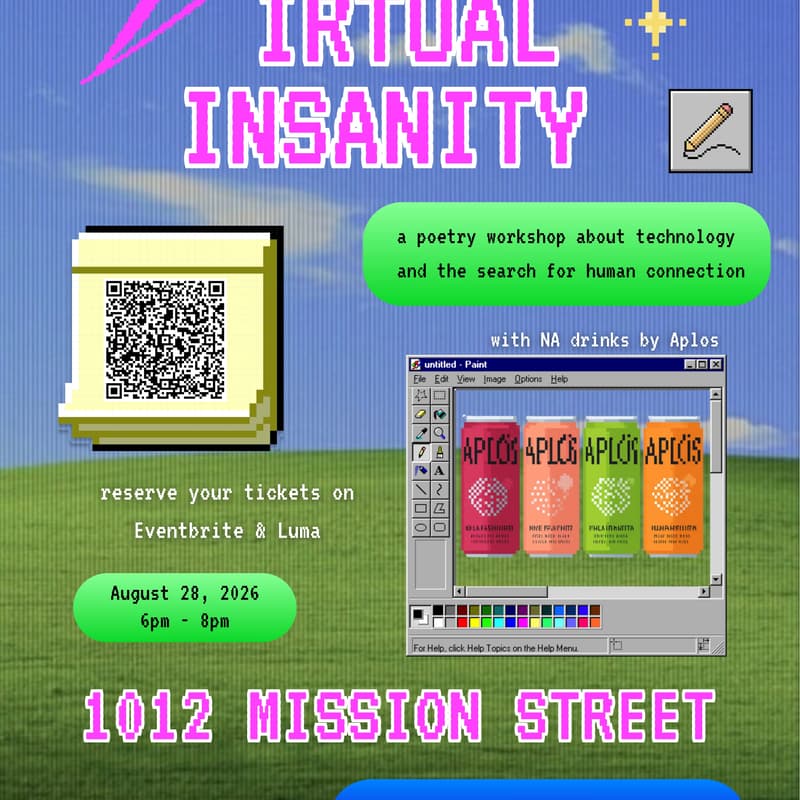Cover Image for Virtual Insanity Poetry Workshop