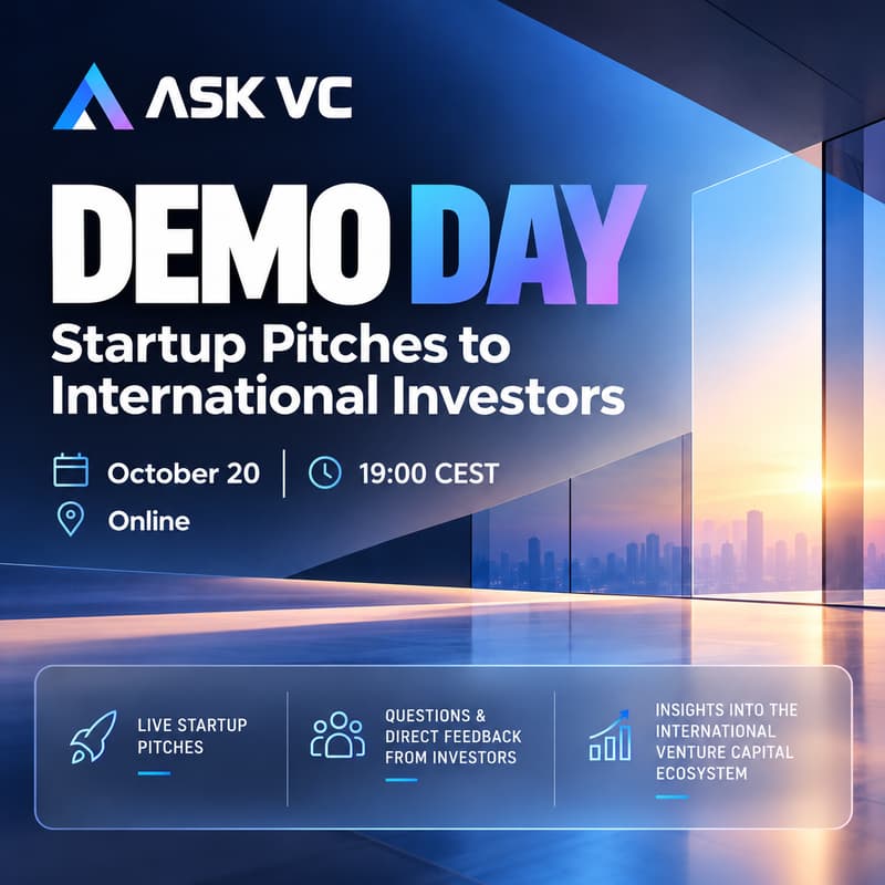 Cover Image for Startup Pitches to International Investors