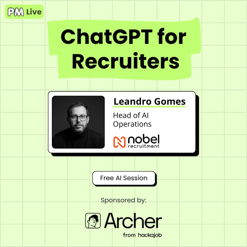 Cover Image for ChatGPT for Recruiters