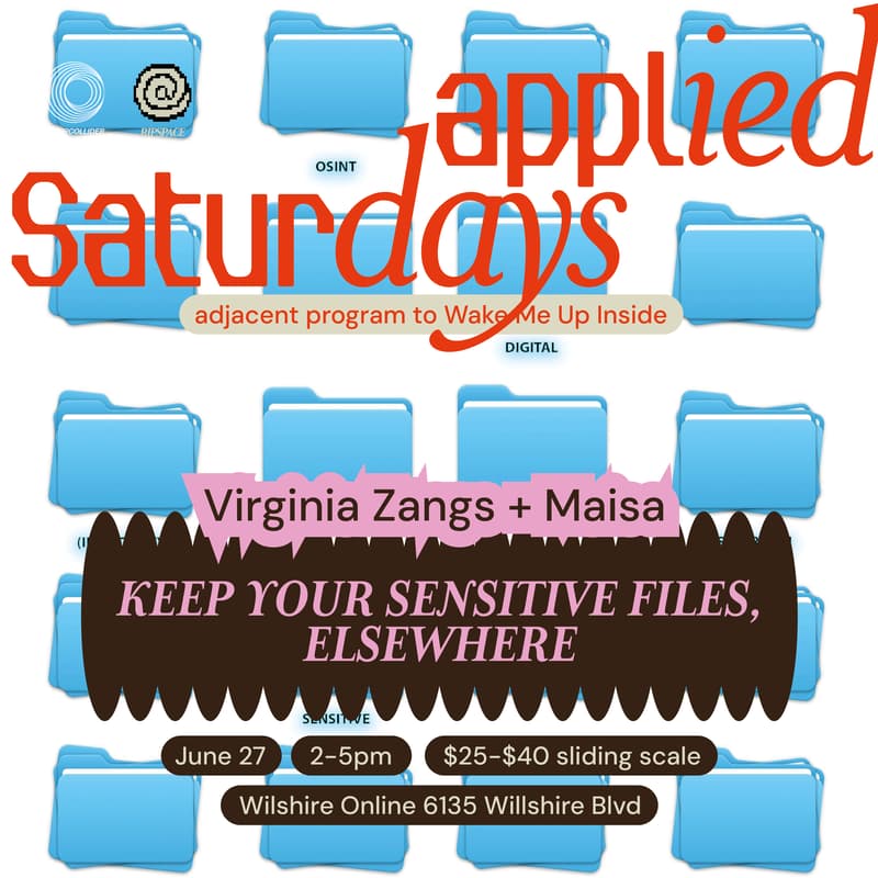 Cover Image for Keep Your Sensitive Files, Elsewhere with Virginia Zangs + Maisa Imamović