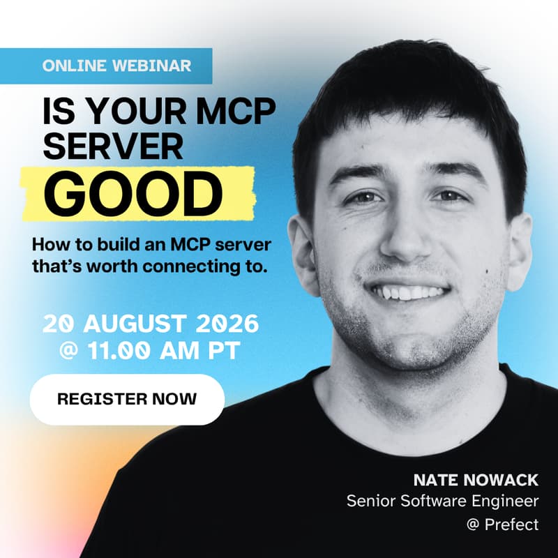 Cover Image for Is Your MCP Server Good? Building MCP Servers for Agents
