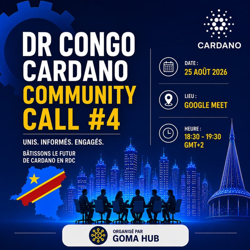 Cover Image for DR Congo Cardano Community Call #4