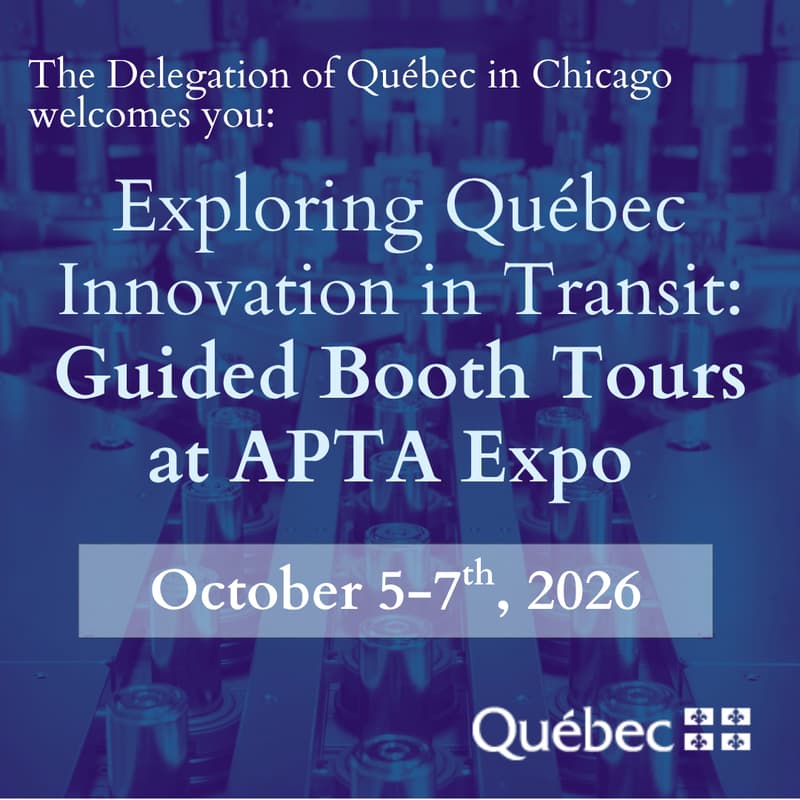 Cover Image for Express Interest: Québec Exhibitor Guided Tours at APTA EXPO