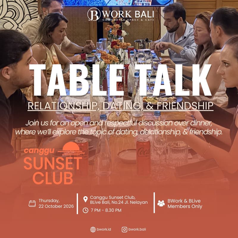 Cover Image for Table Talk: Relationship, Dating & Friendship