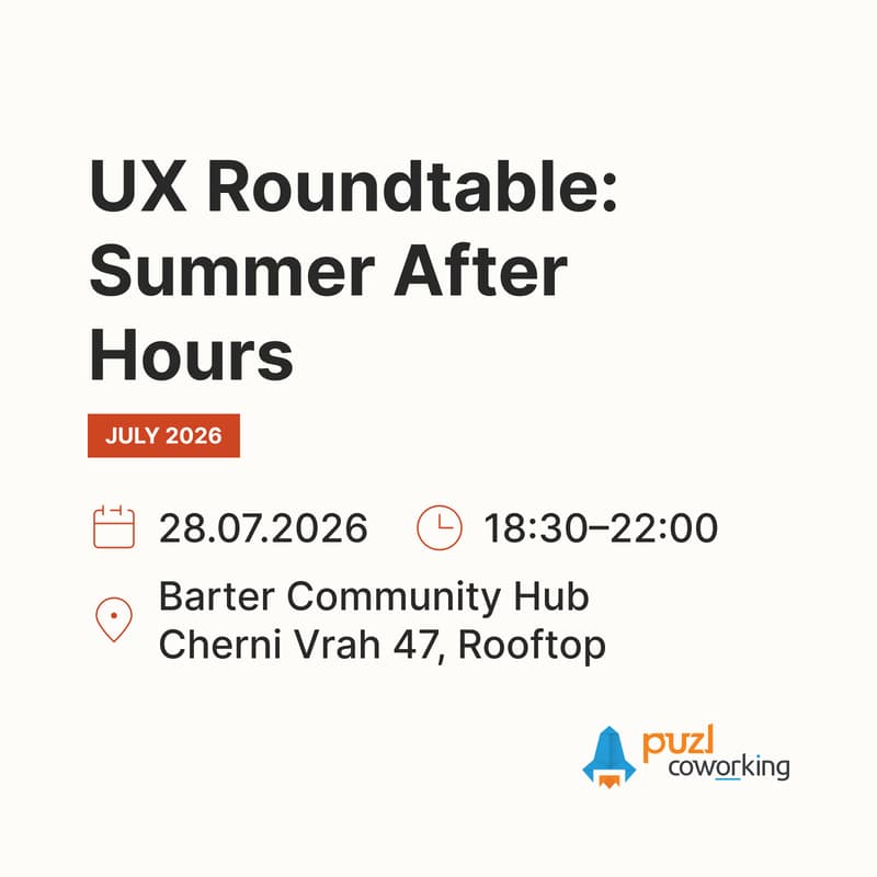 Cover Image for UX Roundtable: Summer After Hours with French Tech Sofia