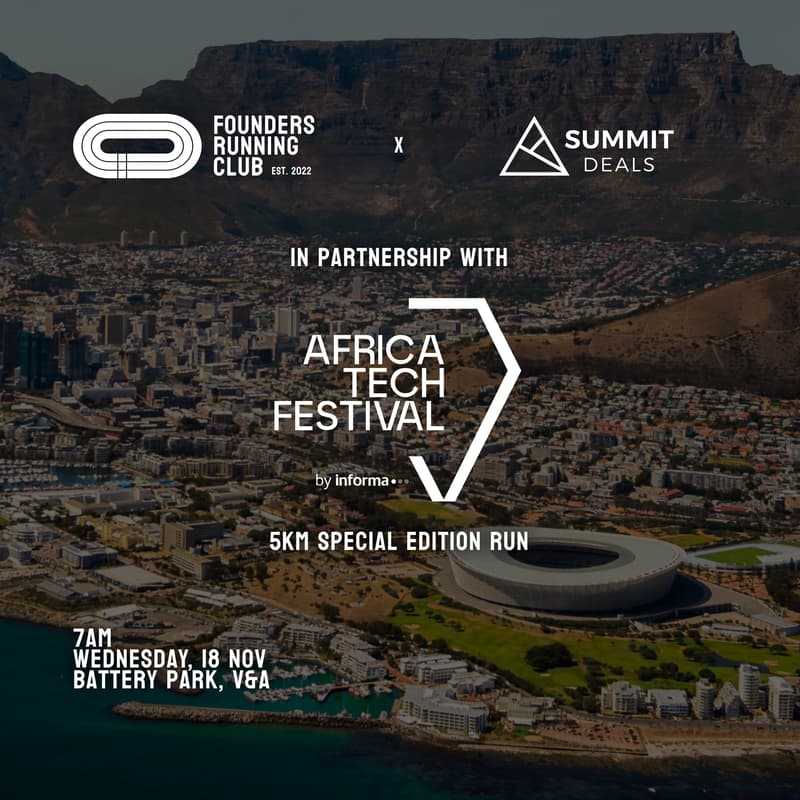 Cover Image for Founders Running Club x Africa Tech Festival Run