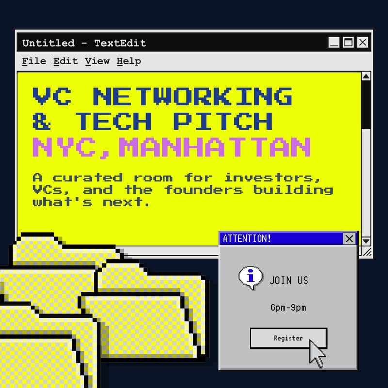 Cover Image for VC Networking & Tech Pitch | NYC Manhattan