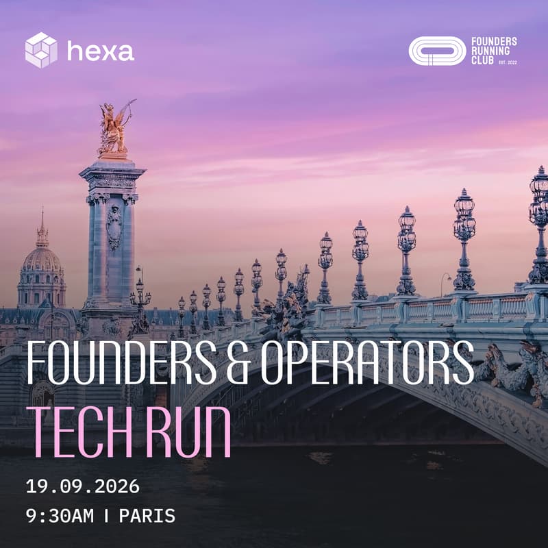 Cover Image for Founders & Operators Tech Run - Hexa x FRC Paris