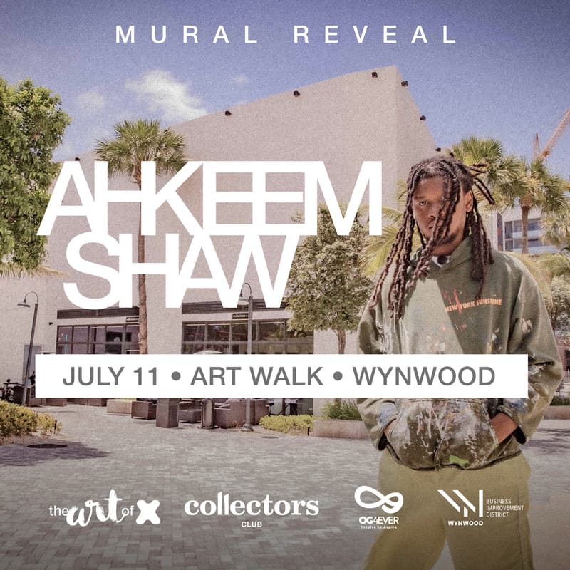 Cover Image for A New Large-Scale Public Mural Is Coming to Wynwood, But This One Is Different.
