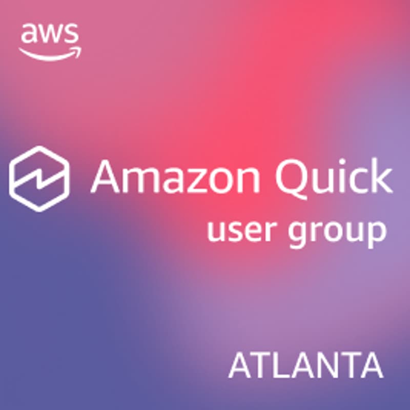 Cover Image for Amazon Quick User Group - Atlanta