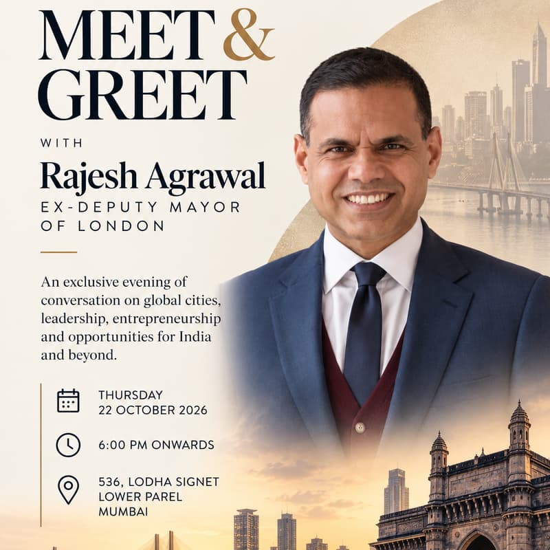 Cover Image for Meet & Greet With Rajesh Agrawal - Mumbai Edition