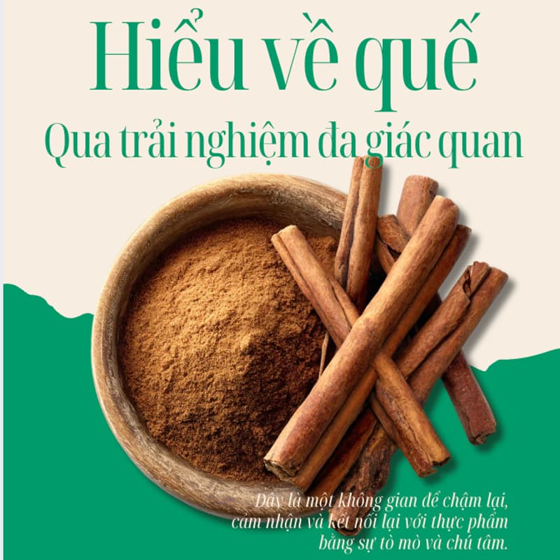 Cover Image for Mini workshop: Hiểu về quế qua trải nghiệm đa giác quan