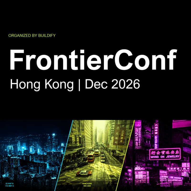 Cover Image for FrontierConf 2026 | Hong Kong