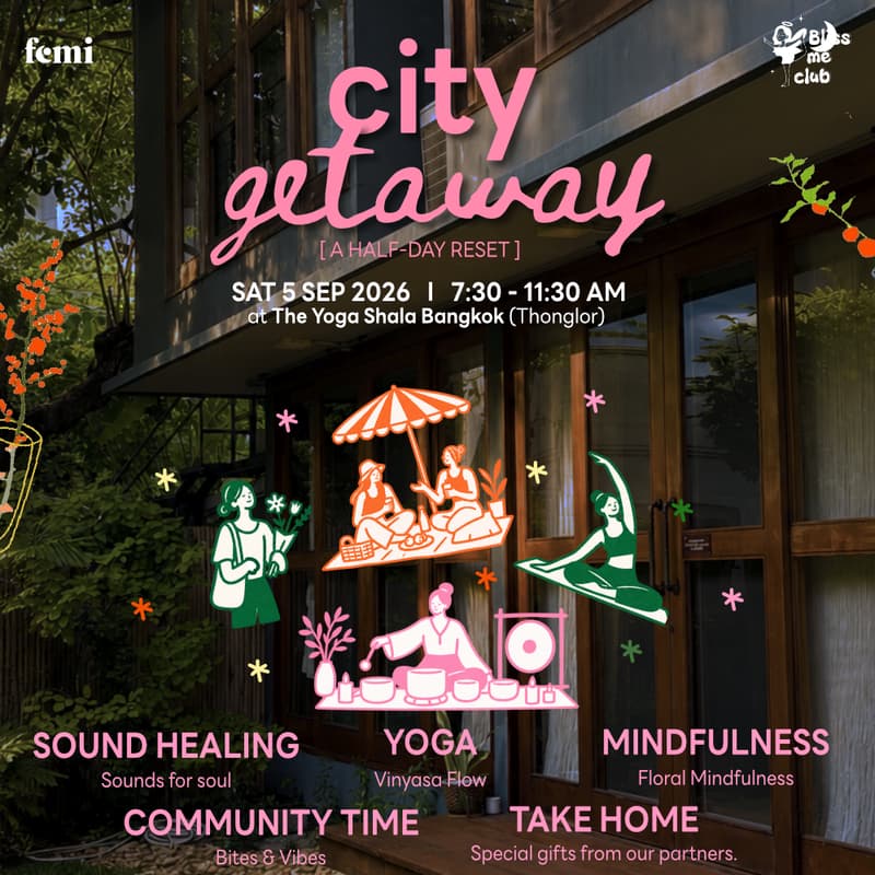 Cover Image for femi x Bliss Me: City Getaway