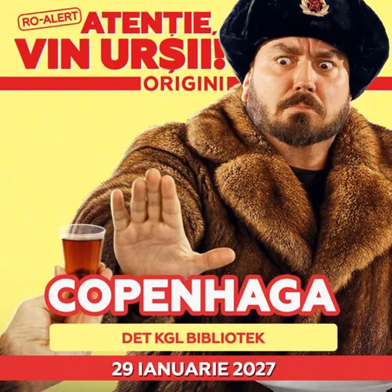 Cover Image for Stand-up Comedy cu Micutzu, Geo Adrian si George Dumitru - 'Atenție, vin urșii!' 🐻🎤