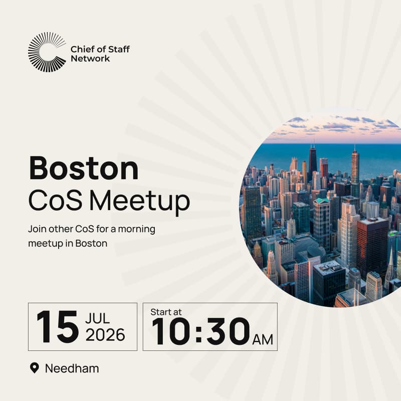 Cover Image for Boston CoS Meetup (Wed, 15 July)