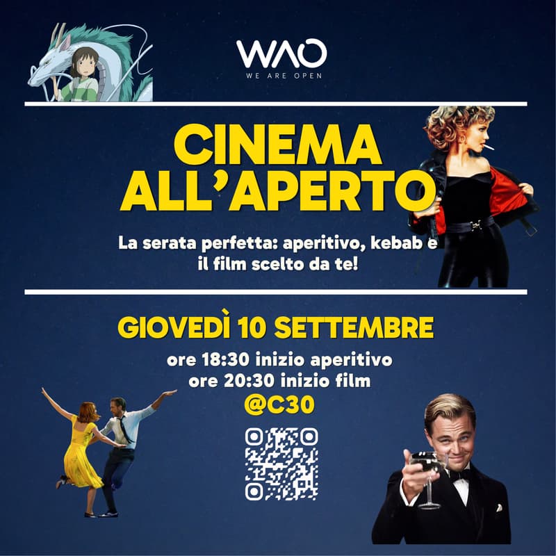 Cover Image for Cinema all'aperto @Romolo C30