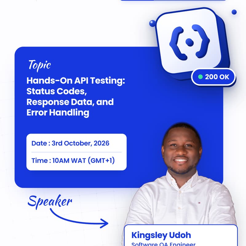 Cover Image for Hands-On API Testing with Kingsley Udoh