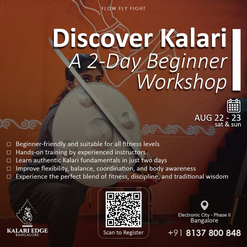 Cover Image for Discover Kalari : A 2-Day Beginner Workshop