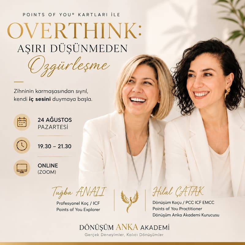 Cover Image for Overthink - Aşırı Düşünmeden Özgürleşme Atölyesi