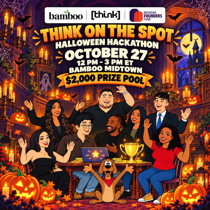 Cover Image for Think On the Spot Hackathon | Halloween Edition