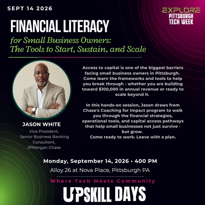 Cover Image for Financial Literacy: Small Business Tools to Start, Sustain and Scale