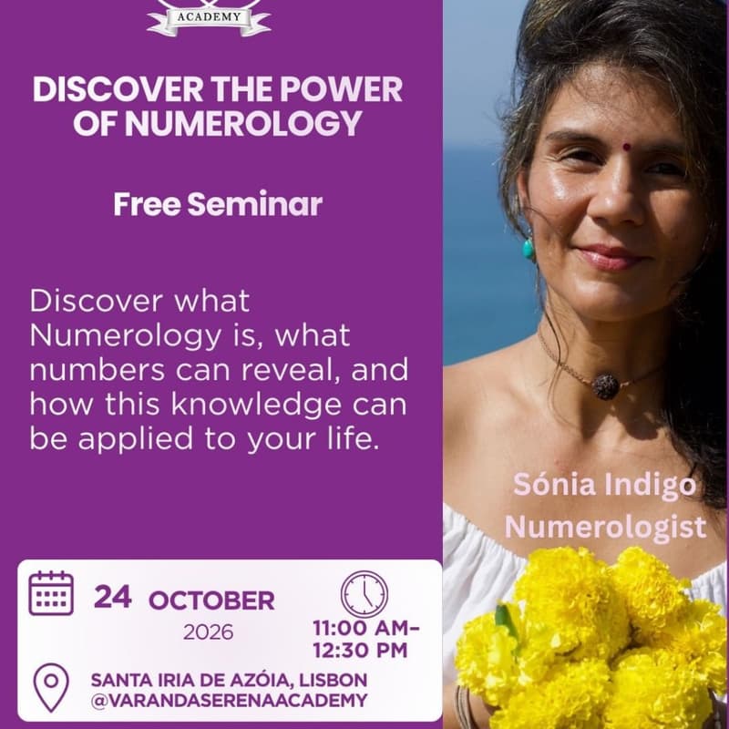 Cover Image for DISCOVER THE POWER OF NUMEROLOGY - FREE SEMINAR