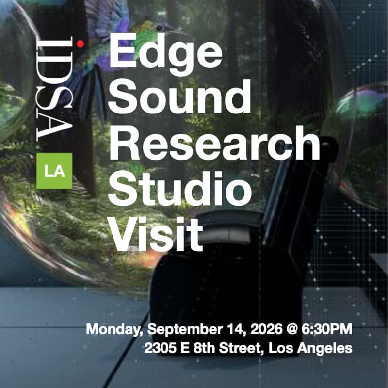 Cover Image for IDSA LA: Edge Sound Research Studio Visit