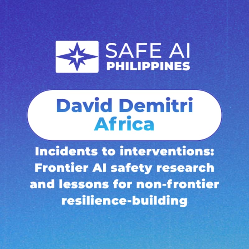 Cover Image for [SAIPH] Incidents to interventions: Frontier AI safety research and lessons for non-frontier resilience-building