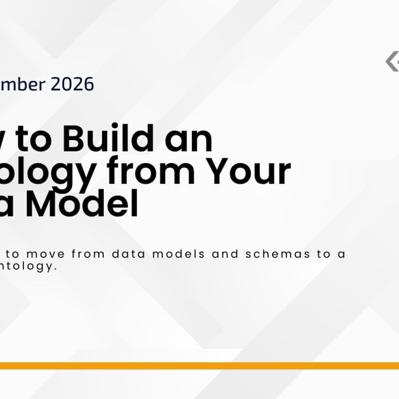 Cover Image for How to Build an Ontology from Your Data Model