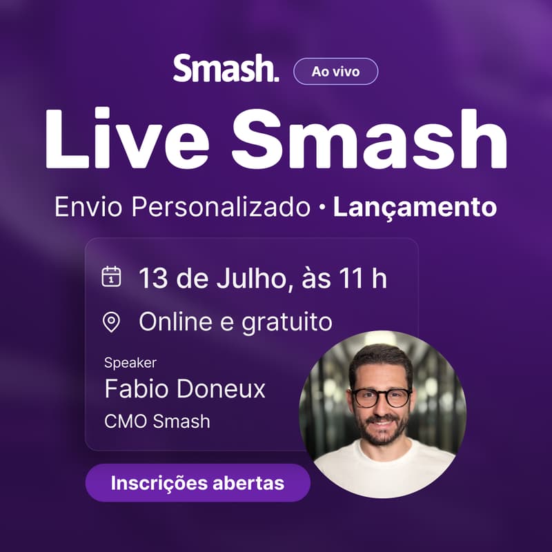 Cover Image for Live Demo Smash: Conheça o Envio Personalizado