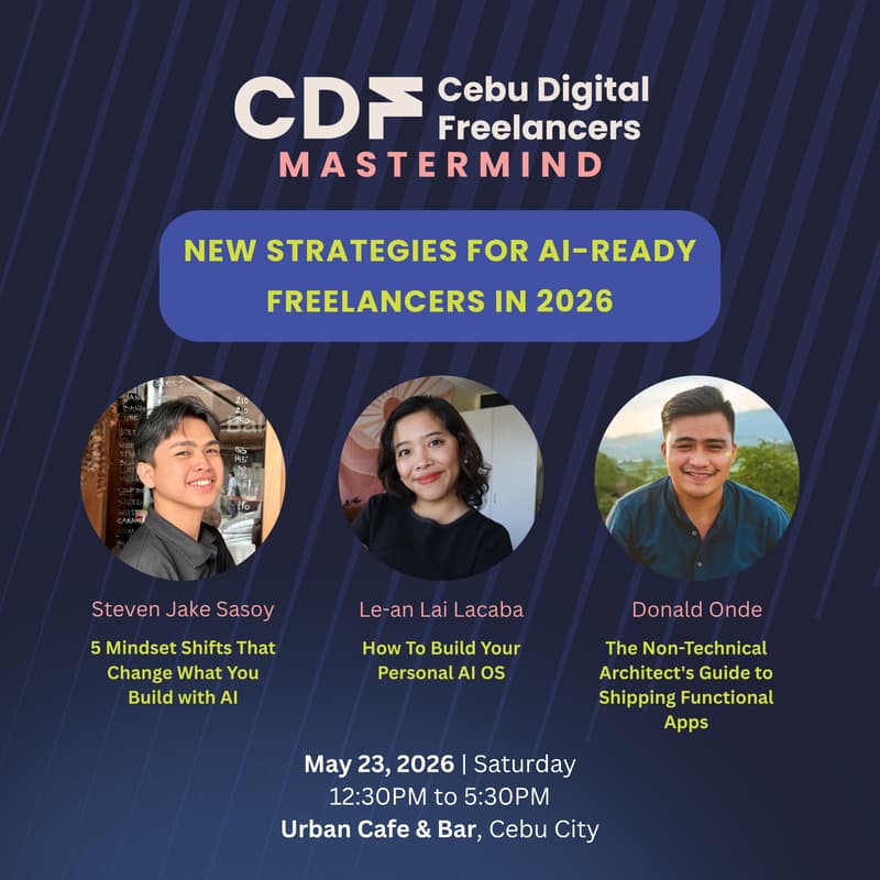 Cover Image for CDF Mastermind: New Strategies for AI-Ready Freelancers in 2026