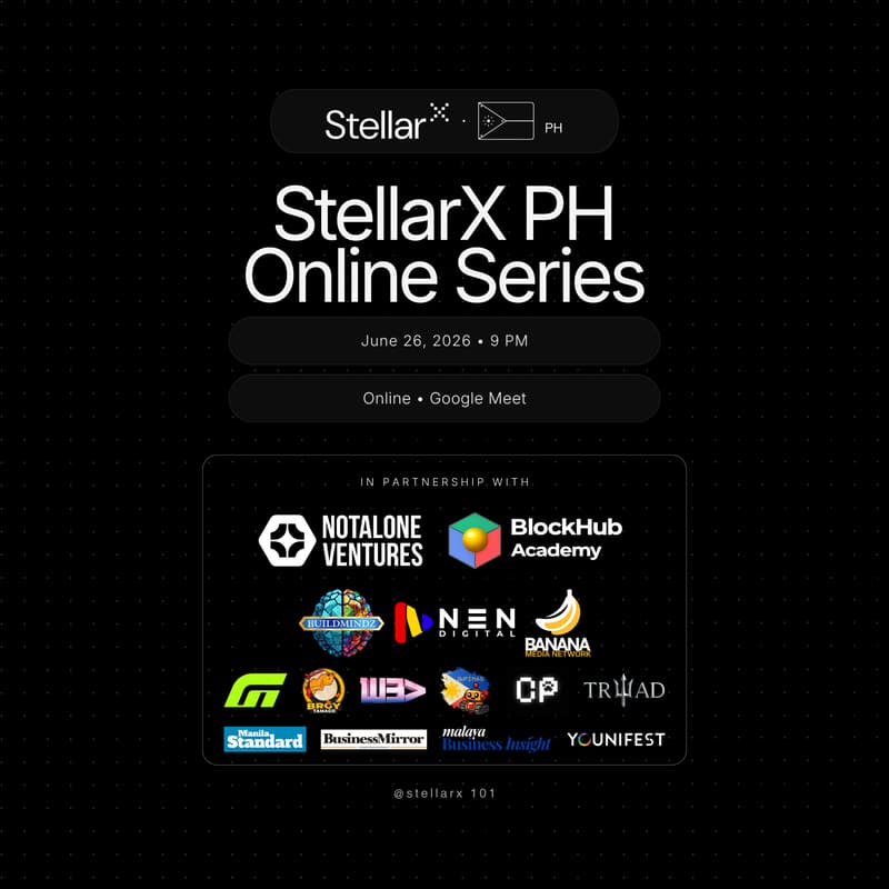 Cover Image for StellarX PH Online Workshop Series