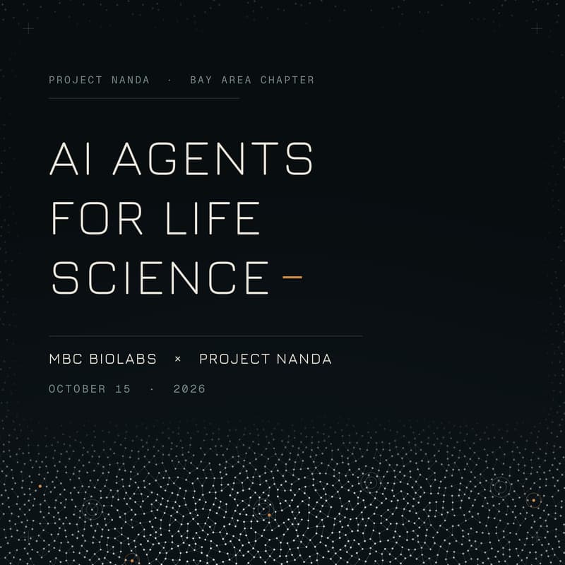 Cover Image for Project NANDA x MBC BioLabs : AI Agents for Life Science